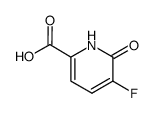 5-Fluoro-6-hydroxypicolinic acid structure