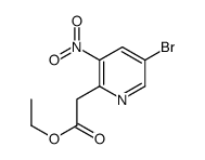 (5-Bromo-3-nitropyridin-2-yl)acetic acid ethyl ester picture