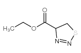1,2,3-Thiadiazole-4-carboxylicacid,4,5-dihydro-,ethylester(9CI) Structure