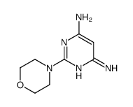 2-(4-MORPHOLINYL)-4,6-PYRIMIDINEDIAMINE Structure