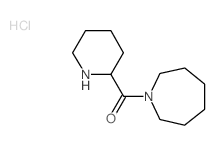 1-Azepanyl(2-piperidinyl)methanone hydrochloride结构式