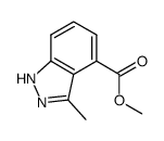 3-methyl-1H-indazole-4-carboxylic acid methyl ester Structure