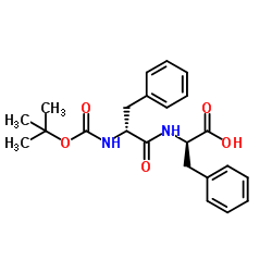 Boc-D-苯丙氨酰-L-苯丙氨酸图片