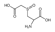 D-ALANINE, 3-[(CARBOXYMETHYL)SULFINYL]- structure
