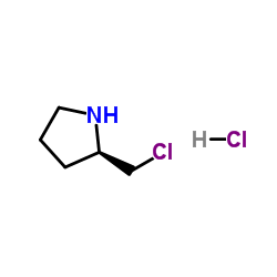 (R)-2-(chloromethyl)pyrrolidine hydrochloride Structure