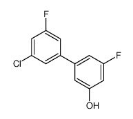 3-(3-chloro-5-fluorophenyl)-5-fluorophenol Structure