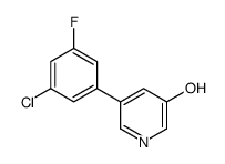 5-(3-chloro-5-fluorophenyl)pyridin-3-ol结构式