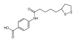 lipoyl-4-aminobenzoic acid结构式