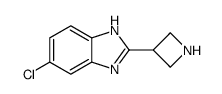2-(azetidin-3-yl)-5-chloro-1H-benzo[d]imidazole dihydrochloride Structure