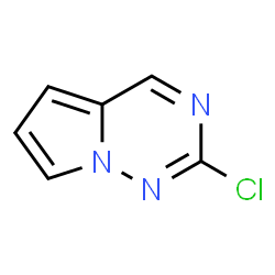 2-Chloropyrrolo[2,1-f][1,2,4]triazine Structure