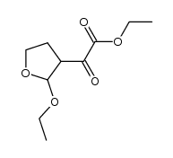 ethyl 2-(2-ethoxy-tetrahydrofuran-3-yl)-2-oxoacetate Structure