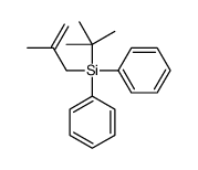 tert-butyl-(2-methylprop-2-enyl)-diphenylsilane结构式