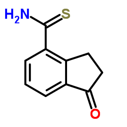 4-硫代氨基甲酰基-1-茚满酮图片