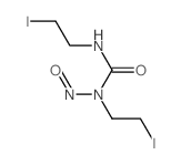 1,3-bis(2-iodoethyl)-1-nitroso-urea structure