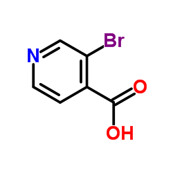 3-Bromoisonicotinic acid structure