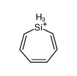 silacycloheptatrienyl cation Structure