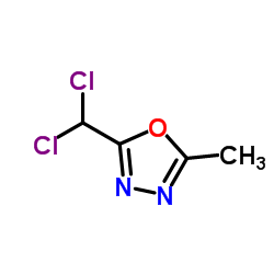 2-(Dichloromethyl)-5-methyl-1,3,4-oxadiazole Structure