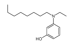 3-[ethyl(octyl)amino]phenol结构式