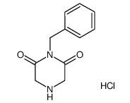 1-Benzylpiperazine-2,6-Dione Hydrochloride Structure