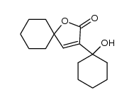 3-(1-hydroxycyclohexyl)-1-oxaspiro[4.5]dec-3-en-2-one结构式