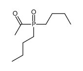 1-dibutylphosphorylethanone Structure