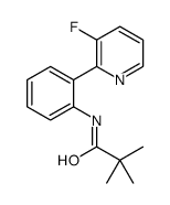 N-[2-(3-fluoropyridin-2-yl)phenyl]-2,2-dimethylpropanamide Structure