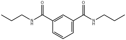 1,3-BenzenedicarboxaMide, N,N'-dipropyl- Structure