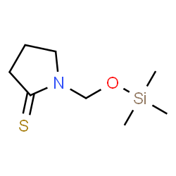 2-Pyrrolidinethione,1-[[(trimethylsilyl)oxy]methyl]- picture