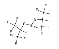 bis(perfluoro-2-propyl) trisulfide Structure