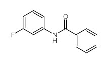 Benzamide,N-(3-fluorophenyl)-结构式