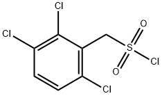 (2,3,6-Trichlorophenyl)methanesulfonyl chloride structure