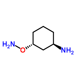 Cyclohexanamine, 3-(aminooxy)-, trans- (9CI) structure