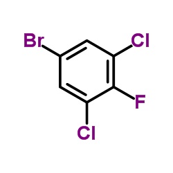 5-Bromo-1,3-dichloro-2-fluorobenzene Structure
