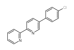 5-(4-CHLOROPHENYL)-2,2'-BIPYRIDINE结构式