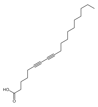 6,8-NONADECADIYNOIC ACID structure