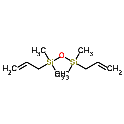 1,3-Diallyl(tetramethyl)disiloxane Structure