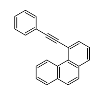 4-(phenylethynyl)phenanthrene Structure