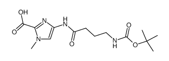 4-(4-TERT-BUTOXYCARBONYLAMINOBUTYRYLAMINO)-1-METHYL-1H-IMIDAZOLE-2-CARBOXYLICACID图片