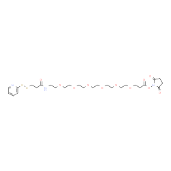 SPDP-PEG6-NHS ester structure