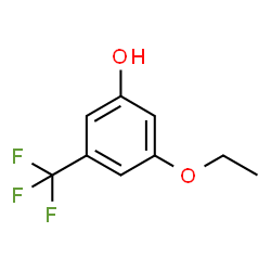 3-Ethoxy-5-(trifluoromethyl)phenol Structure