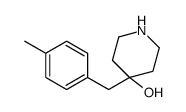 4-[(4-methylphenyl)methyl]piperidin-4-ol Structure
