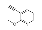 Pyrimidine, 5-ethynyl-4-methoxy- (9CI) structure