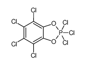 2,2,2,4,5,6,7-heptachlorobenzo[d]-λ5-1,3,2-dioxaphosphol Structure