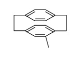 2-Methyl(2.2)paracyclophane结构式