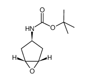 Carbamic acid, (1alpha,3alpha,5alpha)-6-oxabicyclo[3.1.0]hex-3-yl-, 1,1-dimethylethyl ester结构式