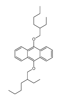 9,10-bis(2-ethylhexoxy)anthracene Structure