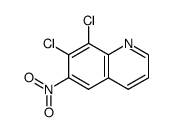 7,8-dichloro-6-nitroquinoline Structure