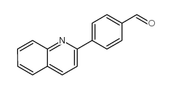 4-(Quinolin-2-yl)benzaldehyde Structure