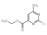 Ethyl2-chloro-6-methylpyrimidine-4-carboxylate Structure