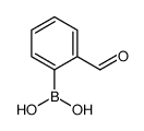 (2-Formylphenyl)boronic acid结构式